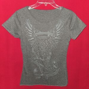 Gray Graphic Women’s Top/ 🎈5 For $30